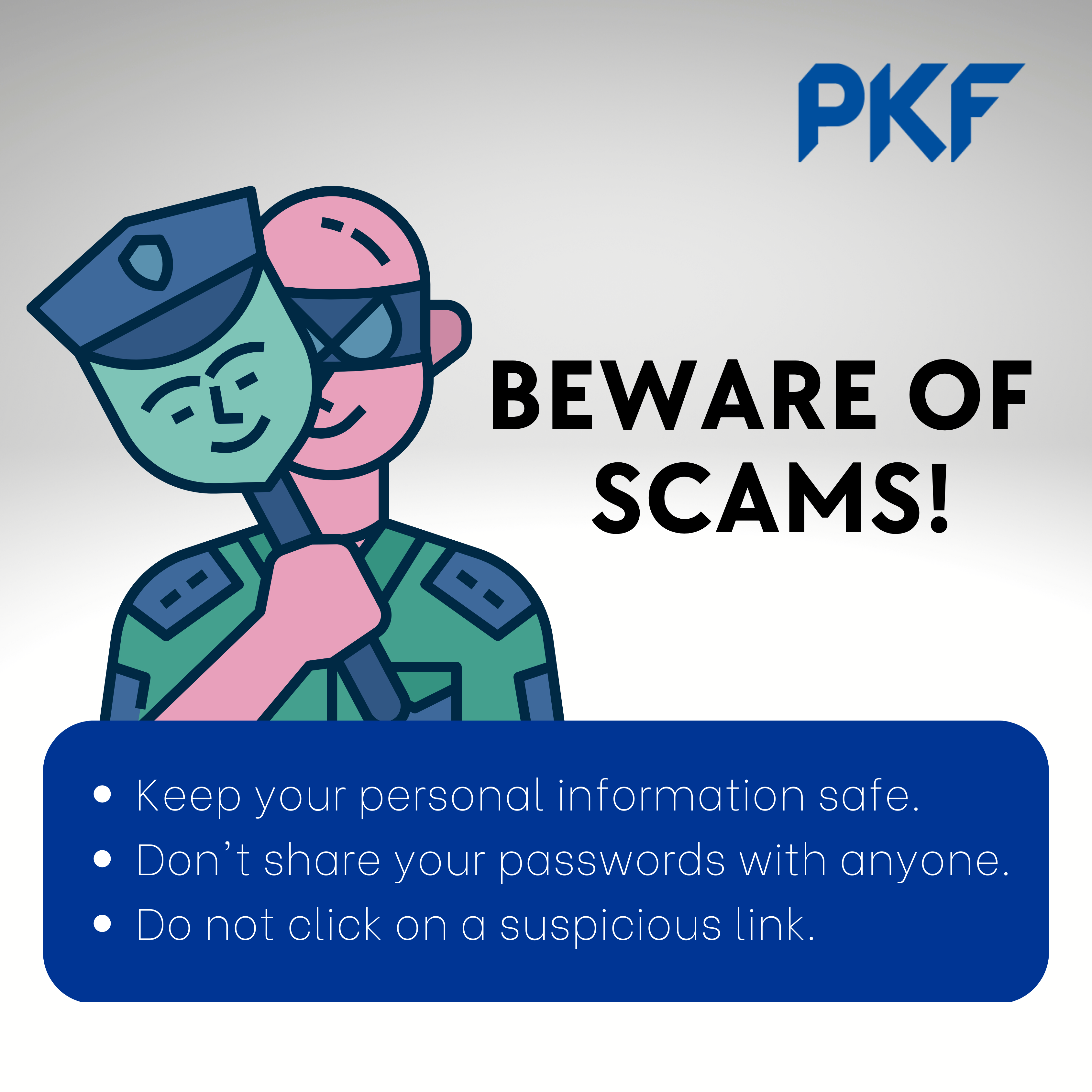 Beware of Scams!